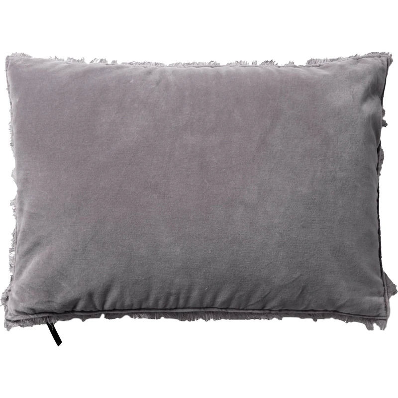 Tyynynpäällinen Sametti / Pellava 50x70 cm, Stone Greige