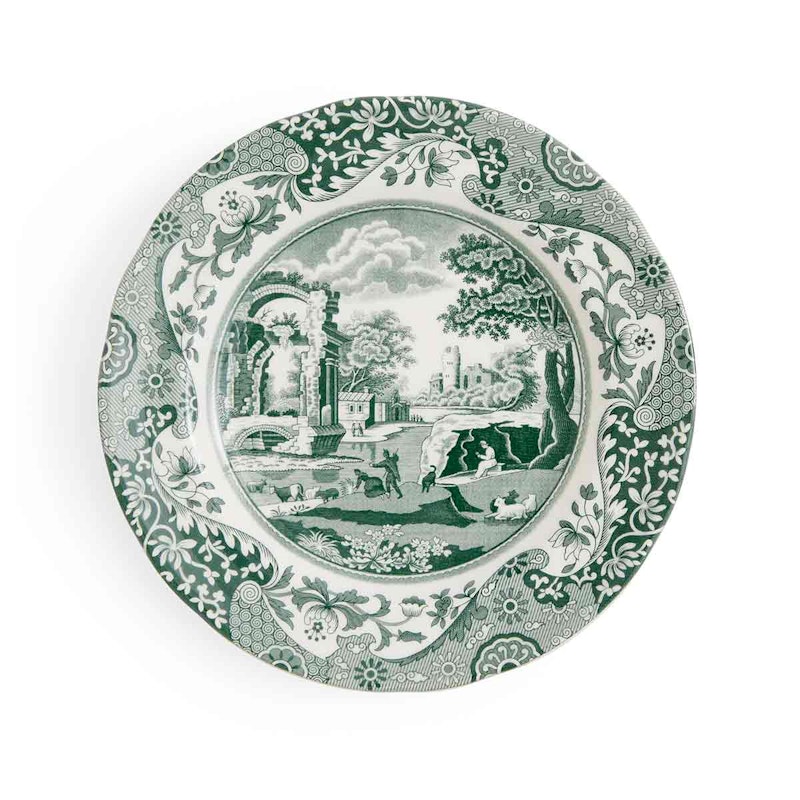 Heritage Green Italian Sivulautanen 15 cm, Vihreä