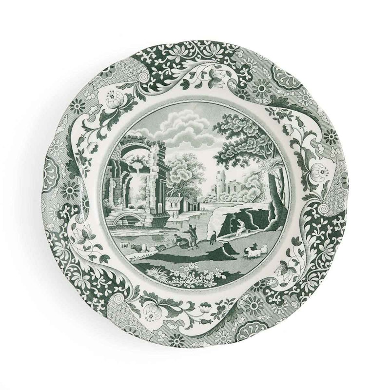 Heritage Green Italian Pääruokalautanen 27 cm, Vihreä