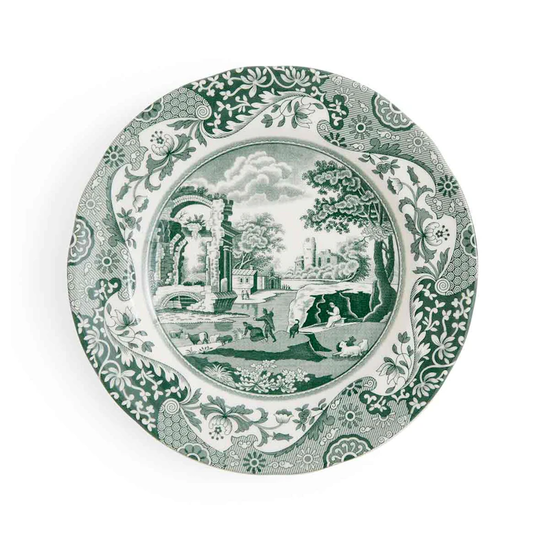 Heritage Green Italian Sivulautanen 15 cm, Vihreä