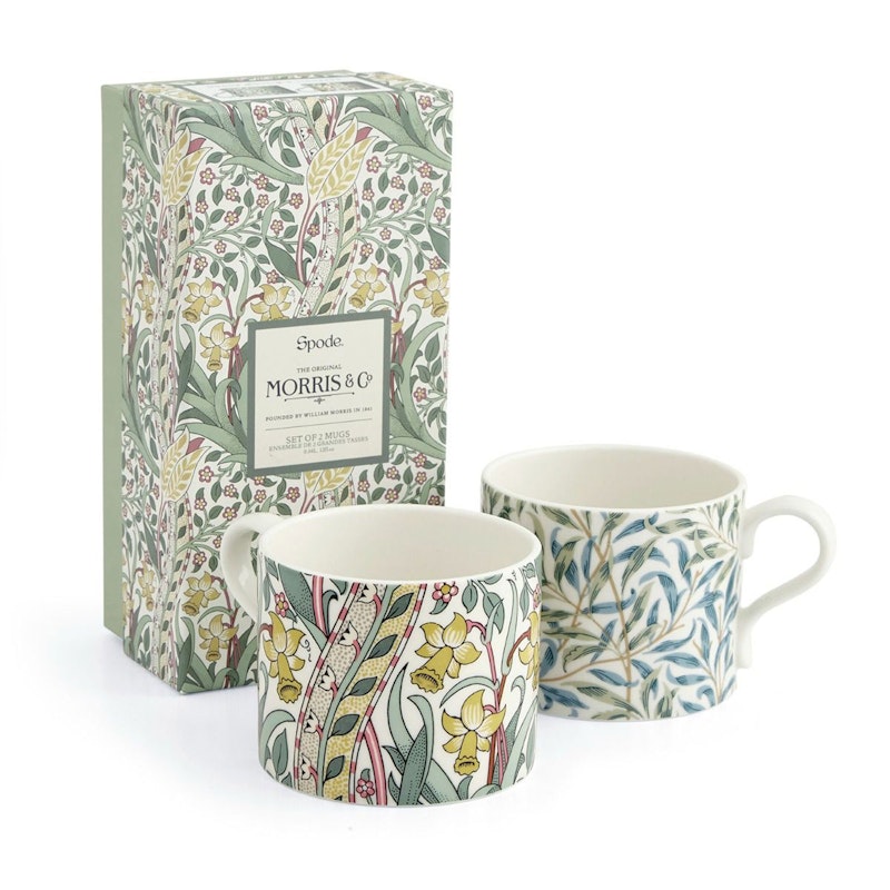 Morris & Co Mukit 2-pakkaus, Daffodil/Willow Bough