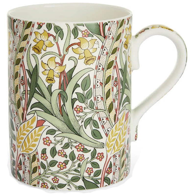 William Morris & Co Muki, Daffodil/Bayleaf Madder
