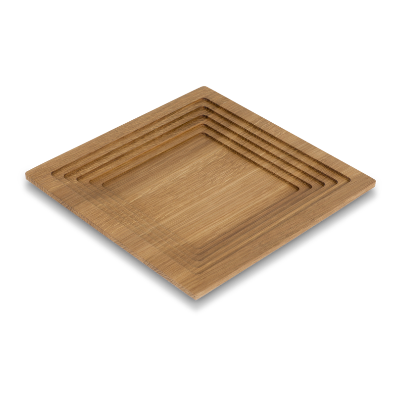 Colosseum Square Platter 28x28 cm, Oak