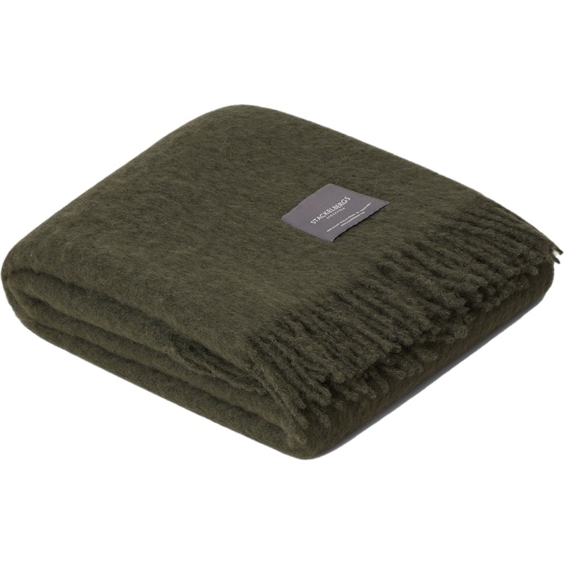 Mohair Huopa 130x170 cm, Moss Green