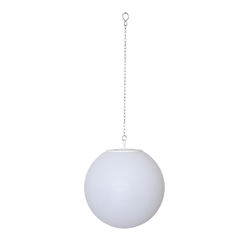 Globy Hanging Solar Cell Globe 30 cm, White