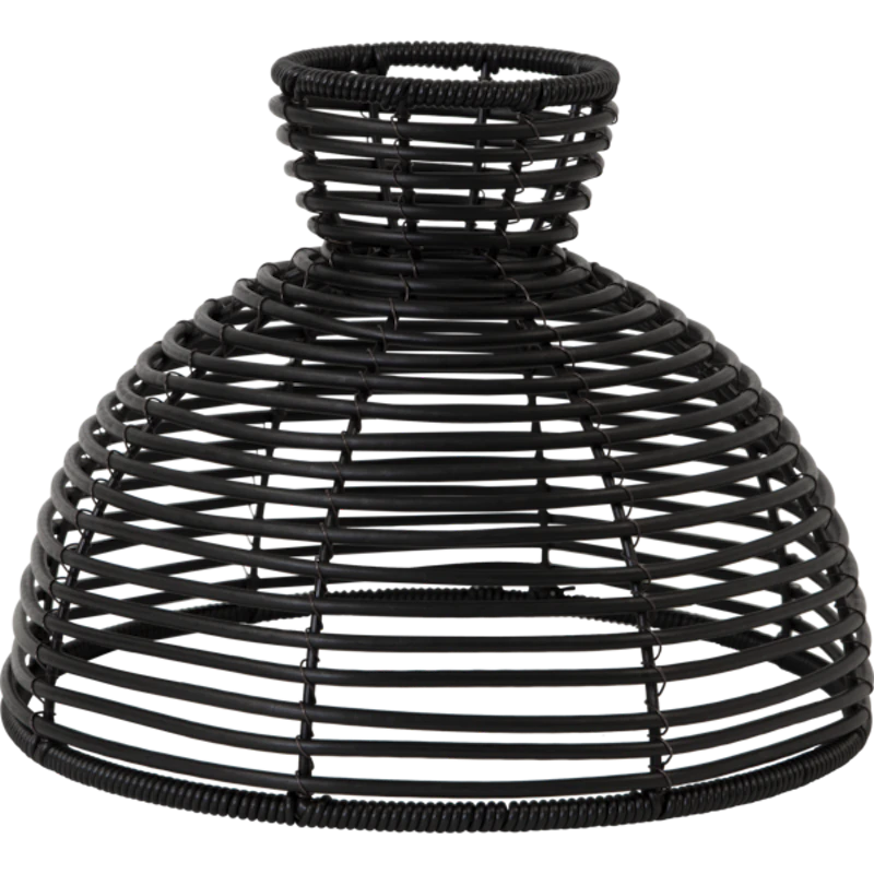 Runde Lampunvarjostin Musta, 200 mm