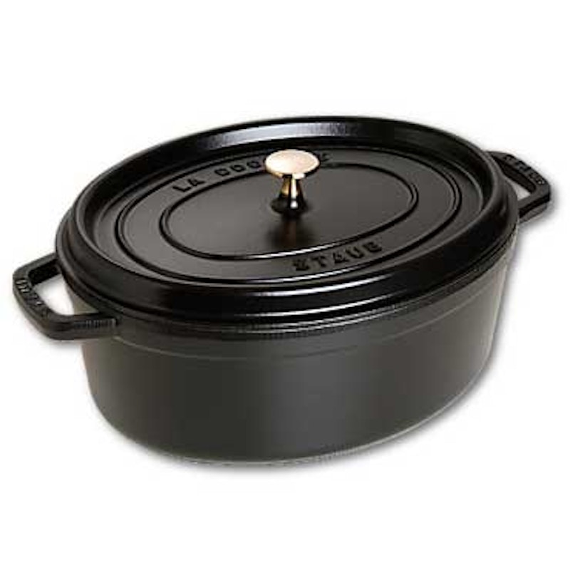 Soikea Pata Valurautaa 6,7 L, Musta