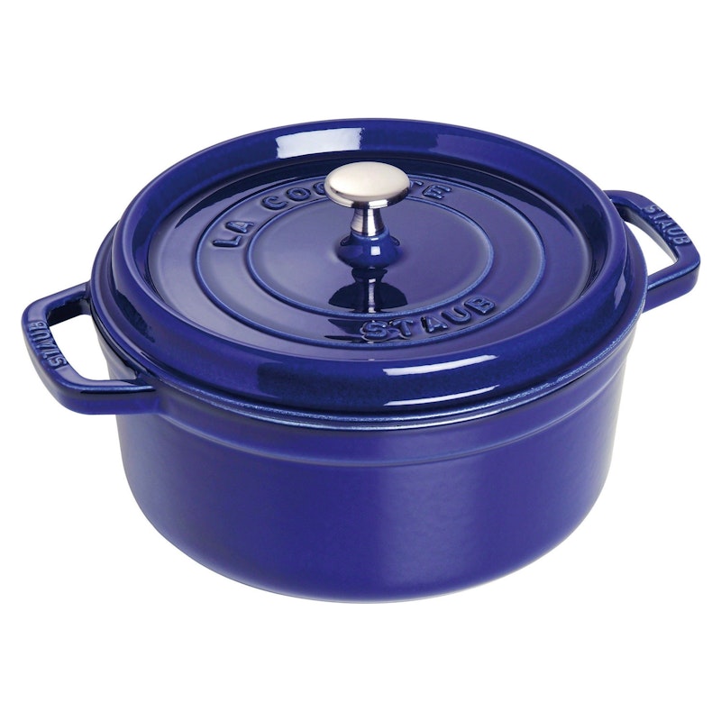 Staub Round Cocotte 26 cm 5,2 L, Dark Blue