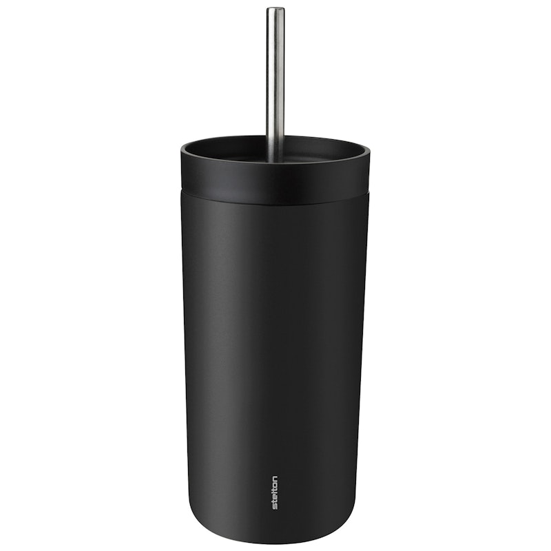 To Go Sip Termoskuppi Pillillä 40 cl, Soft Black