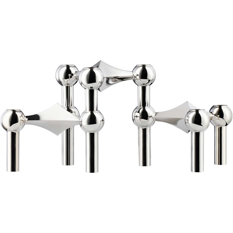 Nagel Kynttilänjalka 3-pakkaus, Chrome