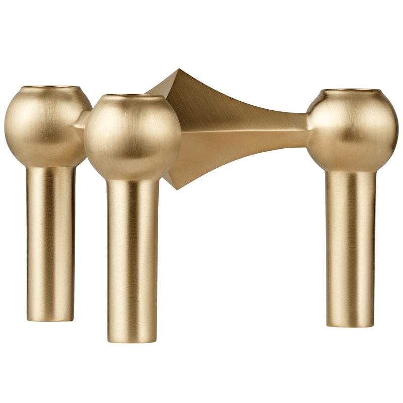 Nagel Kynttilänjalka, Brushed Brass