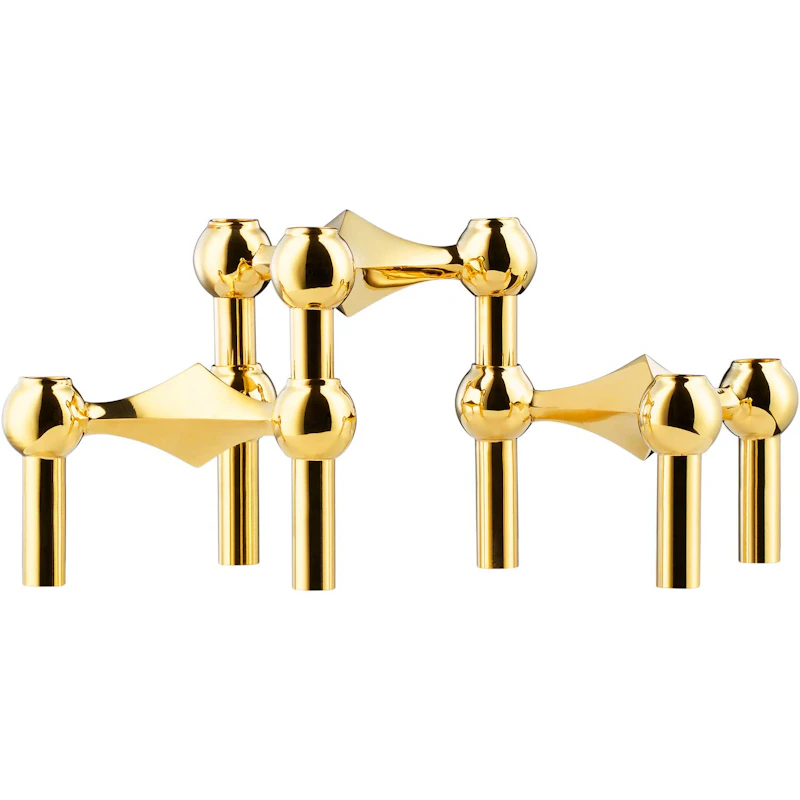 Nagel Kynttilänjalka 3-pakkaus, Messinki