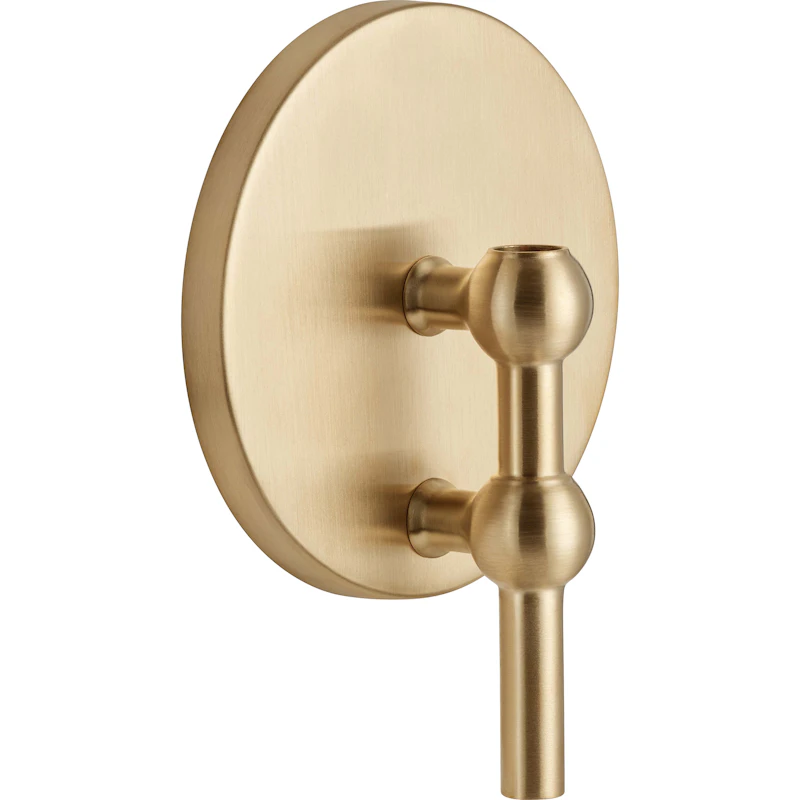 Nagel Seinäkynttilänjalka, Brushed Brass