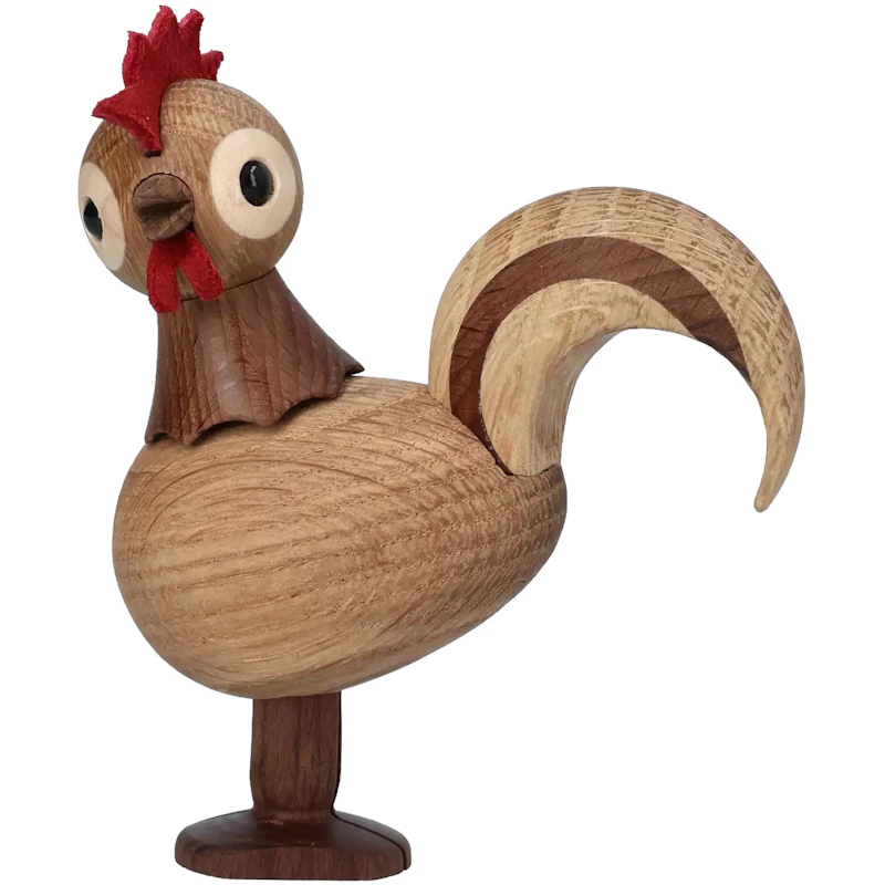 Rise Puuhahmo Kukko, 10,5 cm