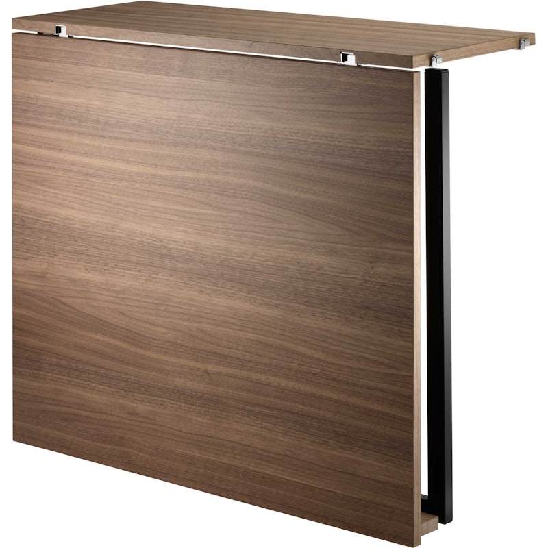 String Kokoontaitettava Pöytä, Musta / Saksanpähkinä