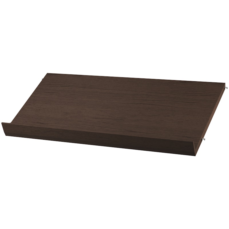 String Lehtihylly 78x30 cm, Tumman Tamminen