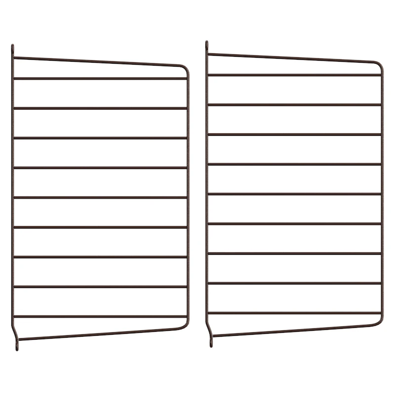 String Paneelit 30x50 cm 2 kpl:n pakkaus, Tummanruskeat