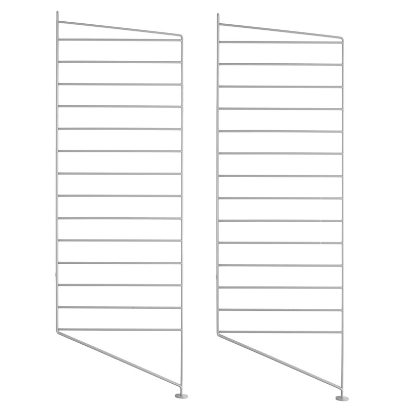 String Paneelit Lattia 30x85 cm 2 kpl:n pakkaus, Harmaat