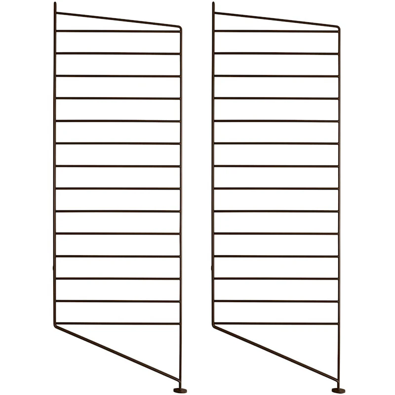 String Paneelit Lattia 30x85 cm 2 kpl:n pakkaus, Ruskeat