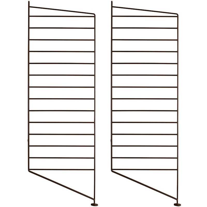 String Paneelit Lattia 30x85 cm 2 kpl:n pakkaus, Ruskeat