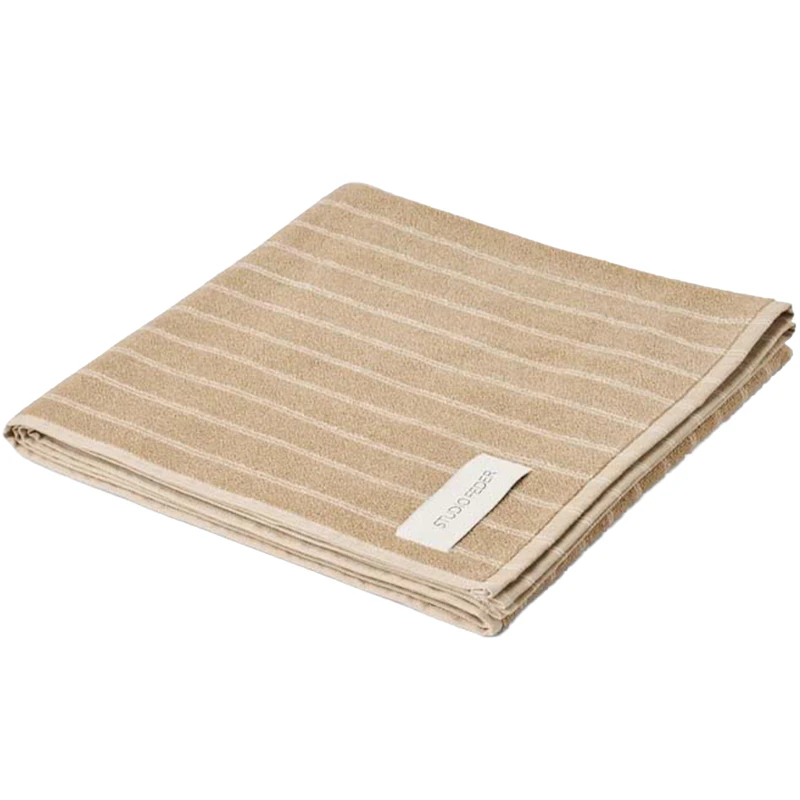 Una Pyyhe 100x160 cm, Sand Beige Rain