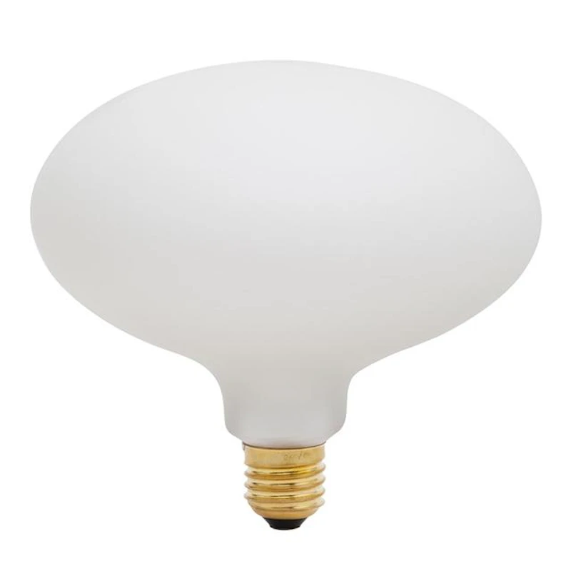 Oval II E27 8W 2000–2800K Led-Valaisin, Matta posliini