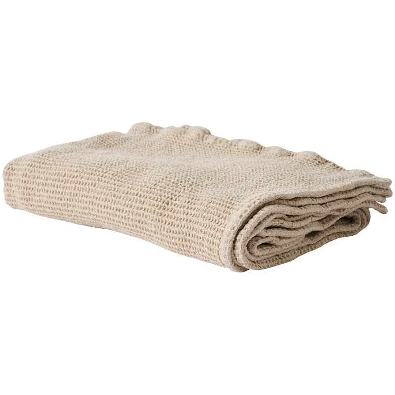 Nella waffle Pyyhe 70X140 cm, Beige