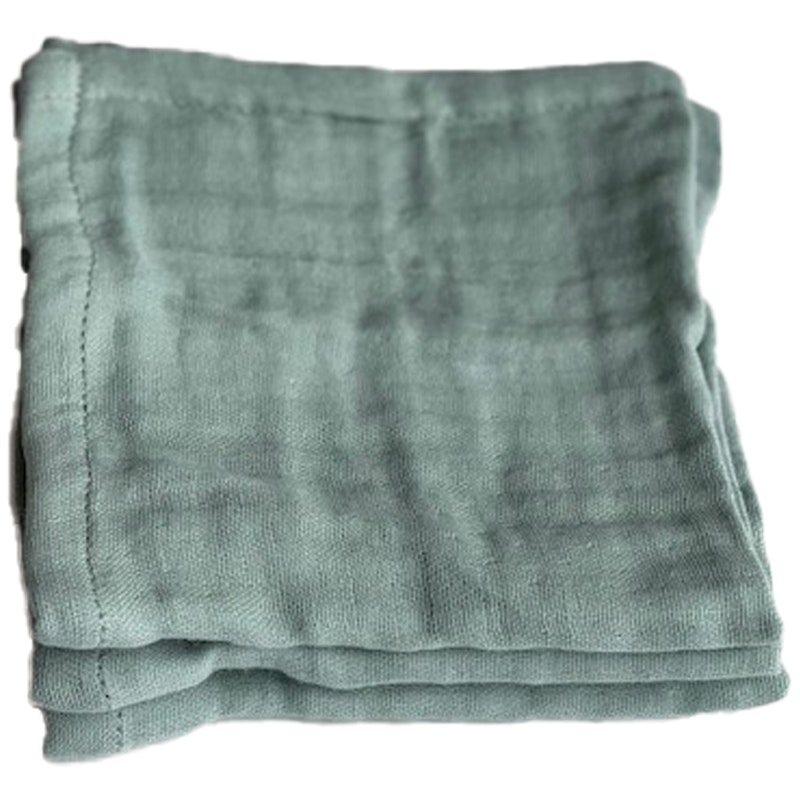 Fine Kasvopyyhkeet 30x30 cm 3 kpl:n pakkaus, Dusty Mint