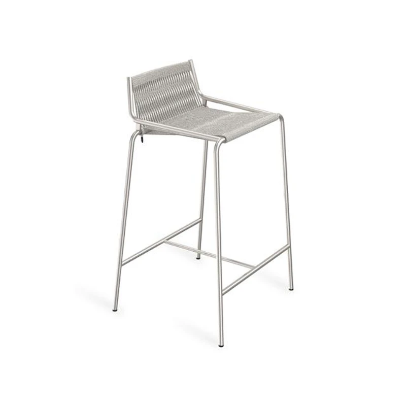Noel Baarijakkara Ruostumaton teräs/Harmaa villa H67 cm