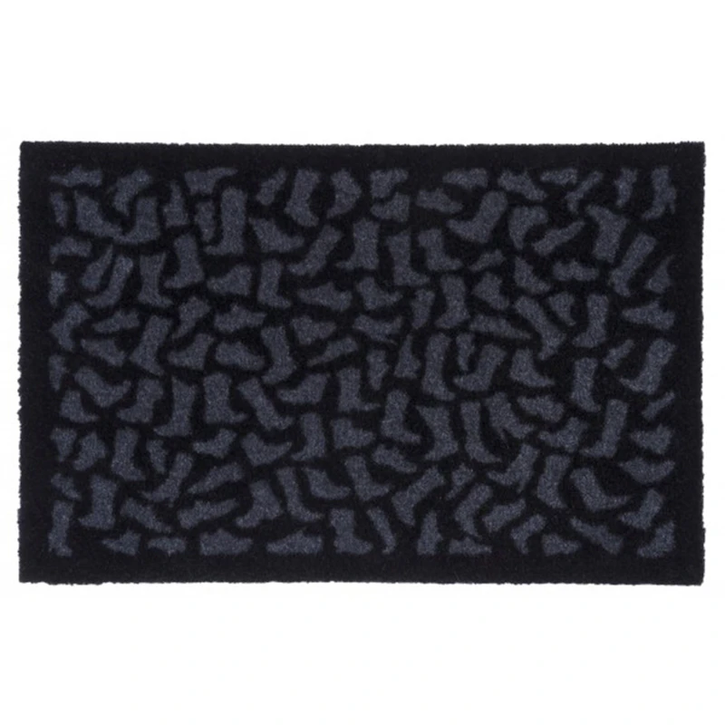 Footwear Ovimatto 40x60cm, Musta/Harmaa