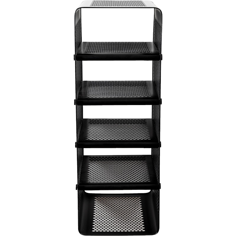 Shoe Rack 25x35x77 cm, Black