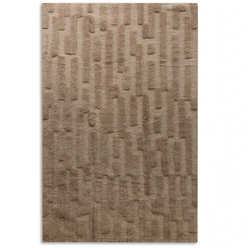 Bielke Villamatto 170x240 cm, Tumma Beige
