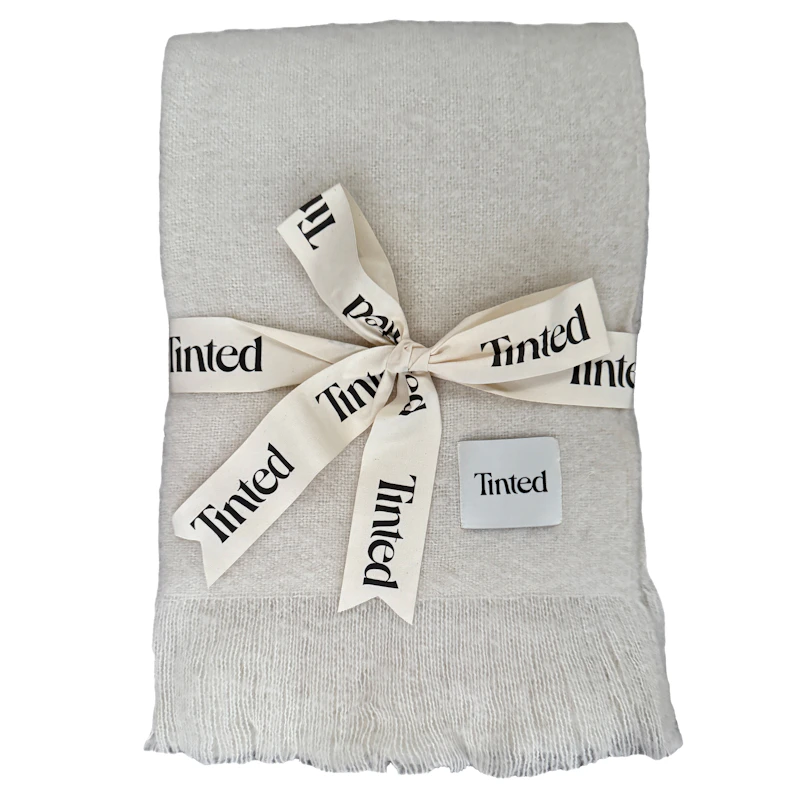 Fingal Villahuopa 130x170 cm, Luonnonvalkoinen