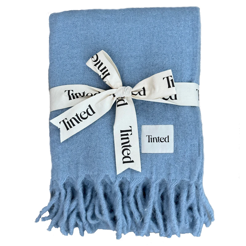 Fridh Huopa Mohair 130x170 cm, Sininen