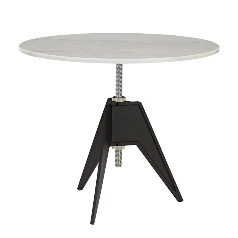 Screw kahvilapöytä Ø90 cm, Valkoinen