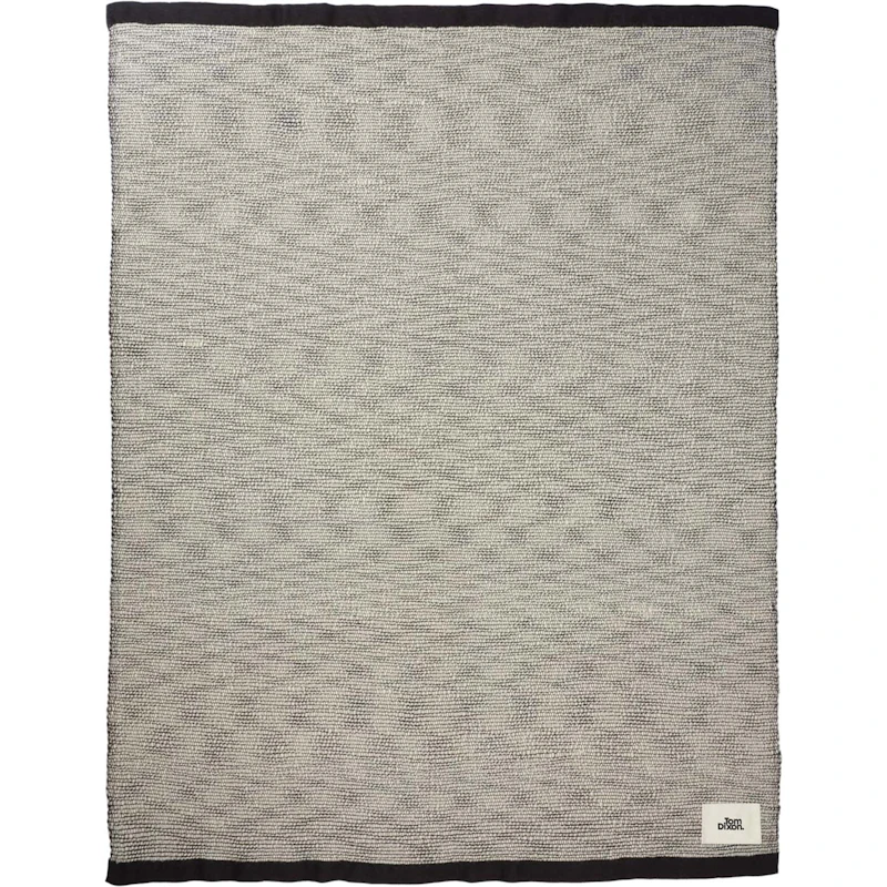 Thread Viltti 140x180 cm, Musta / Valkoinen