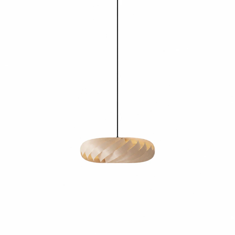 TR5 Riippuvalaisin 60 cm, Luonnollinen / Musta