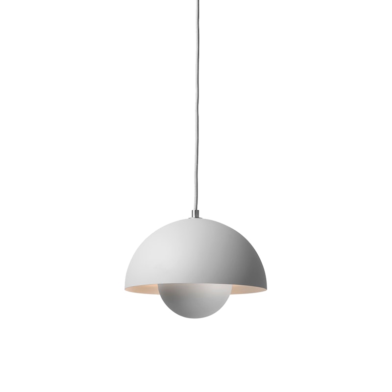 Flowerpot VP1 Riippuvalaisin, Matt Light Grey