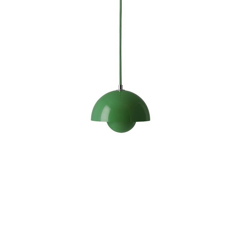 Flowerpot VP10 Riippuvalaisin, Signal Green
