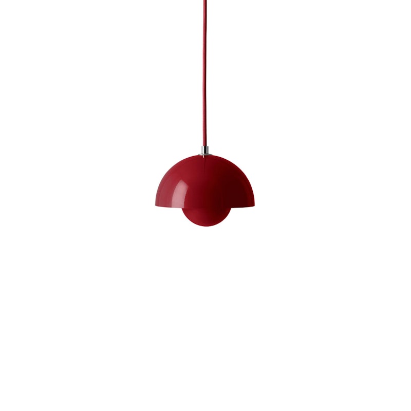 Flowerpot VP10 Riippuvalaisin, Vermilion Red