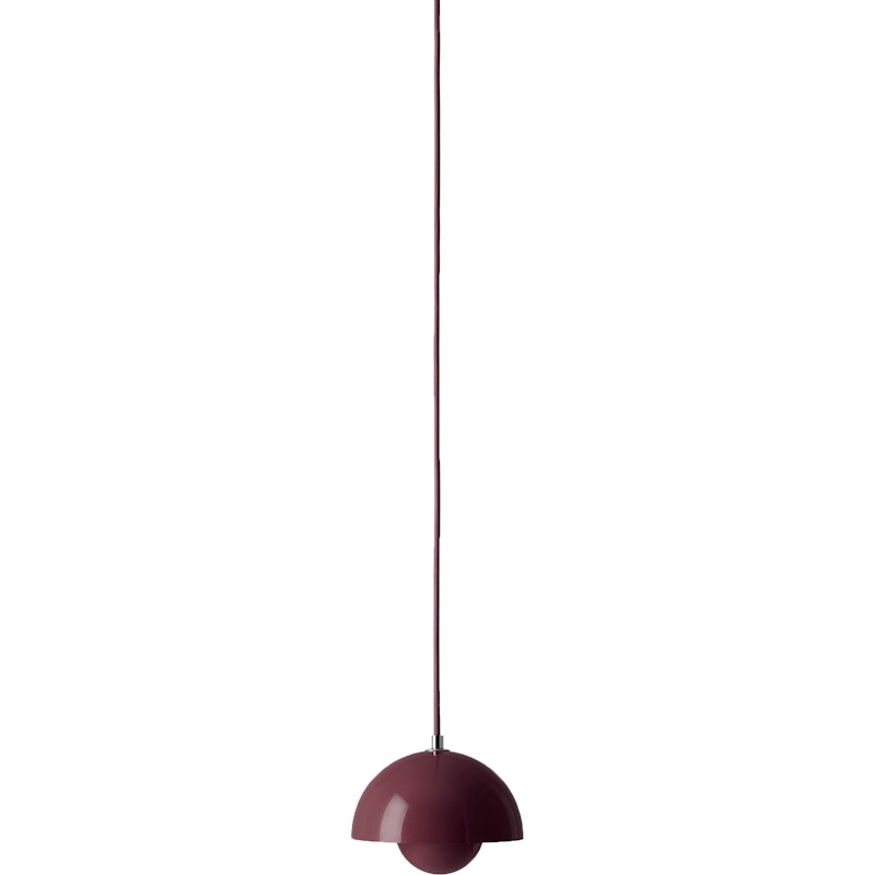 Flowerpot VP10 Riippuvalaisin, Dark Plum