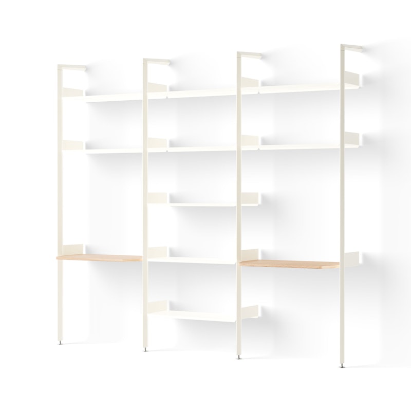 Rombe IF2/IF4/IF5 Hyllyjärjestelmä Config I, Alabaster