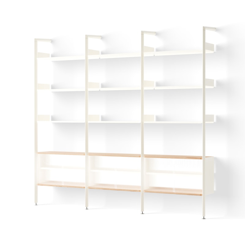 Rombe IF3/IF6/IF6 Hyllyjärjestelmä Config K, Alabaster