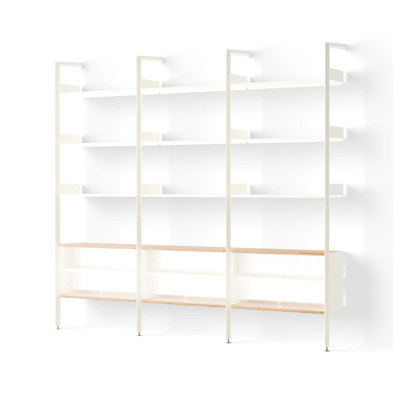 Rombe IF3/IF6/IF6 Hyllyjärjestelmä Config K, Alabaster
