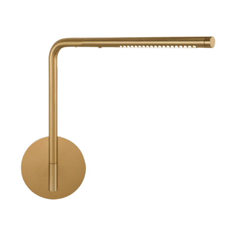 Omni Pivot Seinävalaisin Messinki