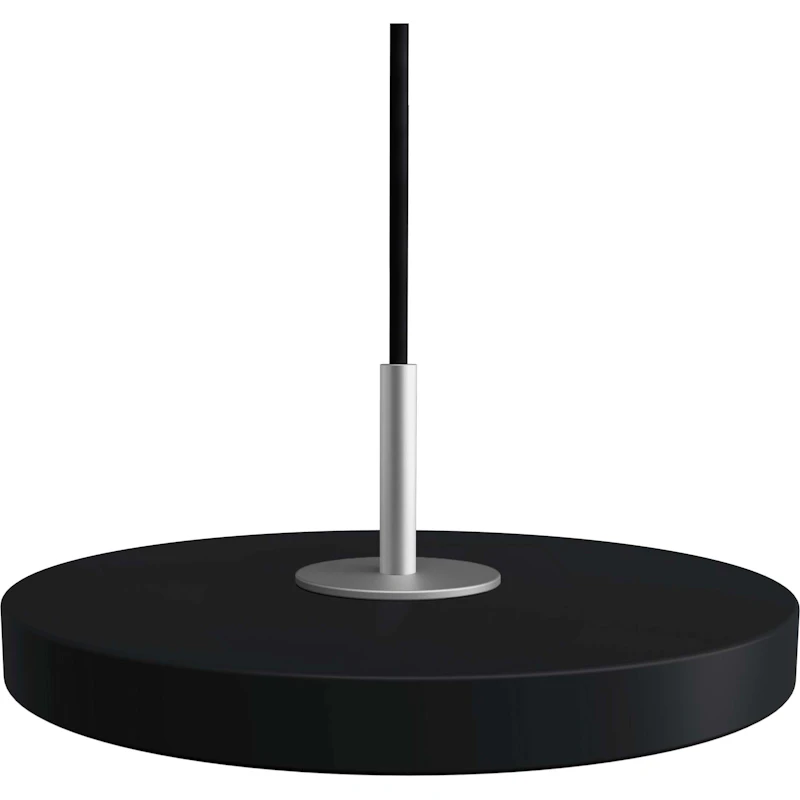 Asteria Micro Riippuvalaisin, Musta / Teräksenharmaa