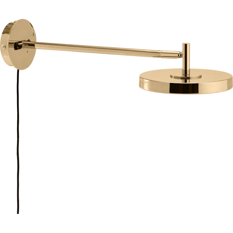 Asteria Seinävalaisin Pitkä, Kiillotettu Messinki