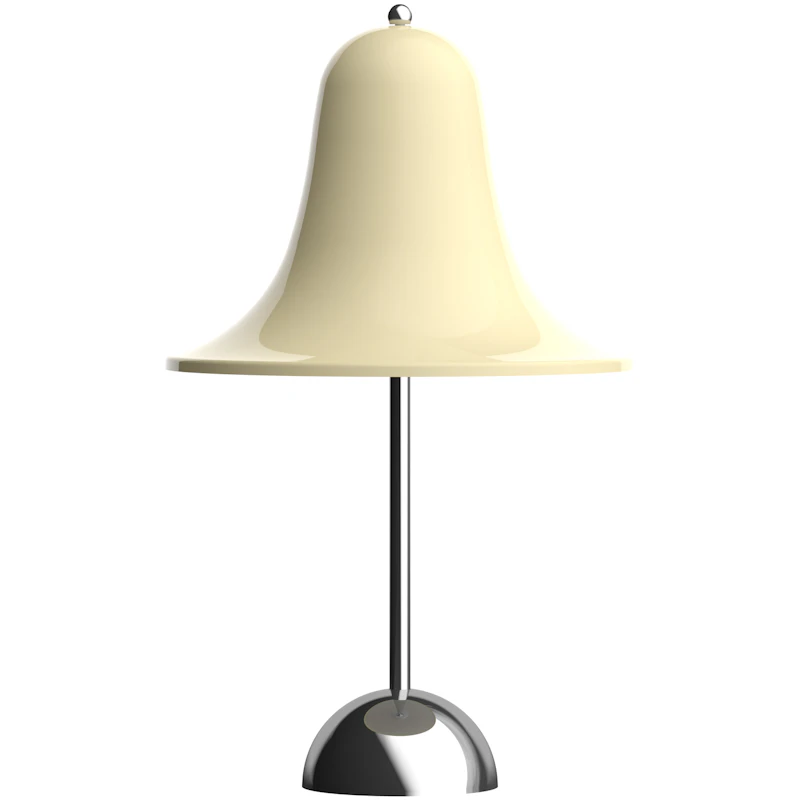 Pantop Pöytävalaisin Kannettava Ø18, Krominvärinen / Cream White