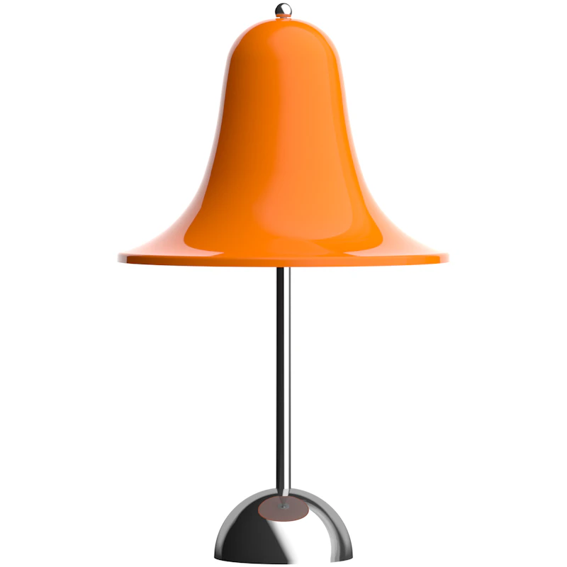 Pantop Pöytävalaisin Kannettava Ø18, Krominvärinen / Vivid Orange