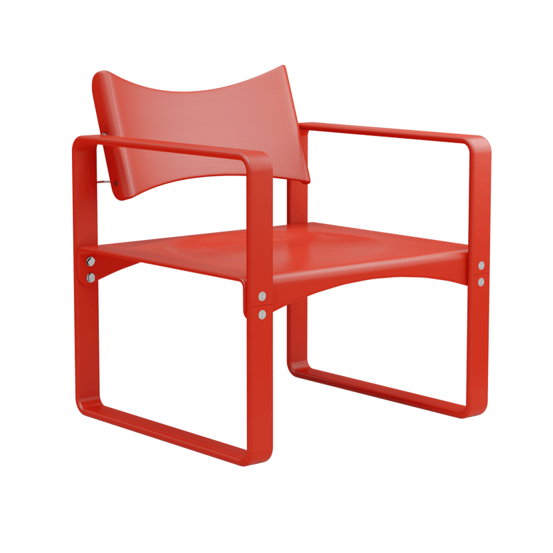 Series 270 F Nojatuoli, Brown Red